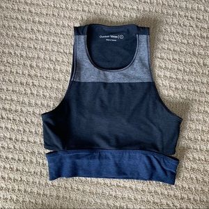 Outdoor Voices Slashback Colorblock Top